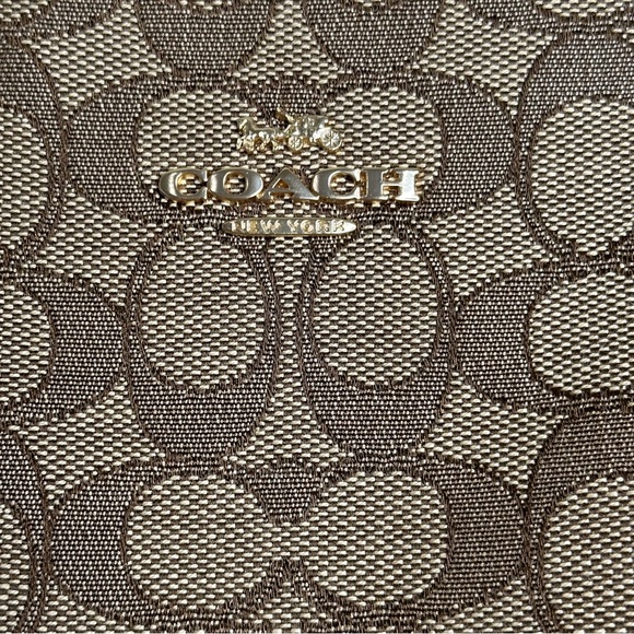 Coach Women’s Signature Zip Top Tope Bag - Picture 3 of 9